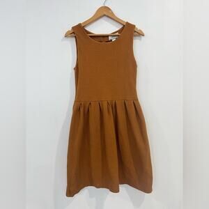 Ganni Textured Knit Fit and Flare Dress Size Medium